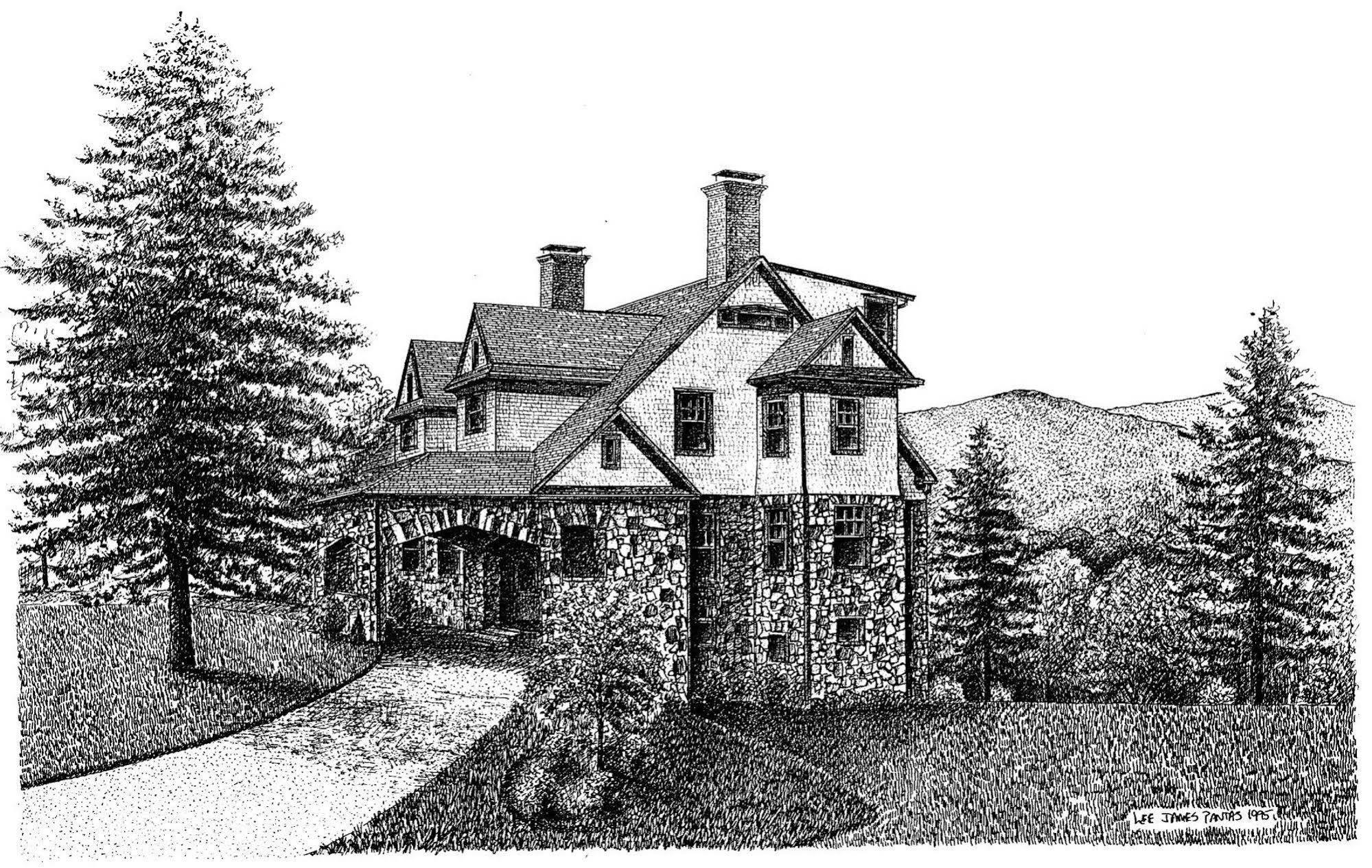 North Lodge On Oakland Bed And Breakfast Ашвил Екстериор снимка